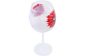 20 oz Wine Glass - Frosty Fuchsia