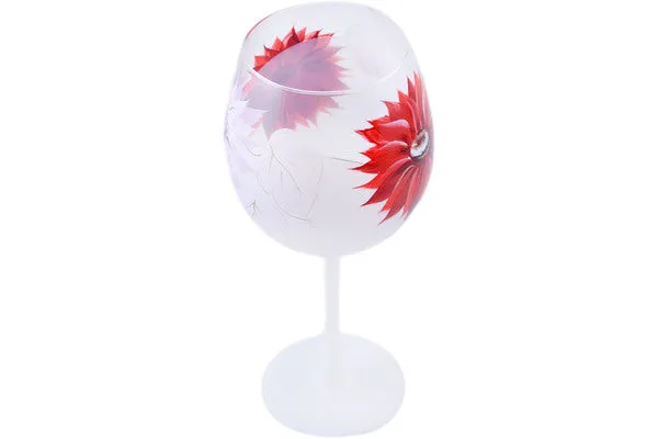 20 oz Wine Glass - Frosty Fuchsia