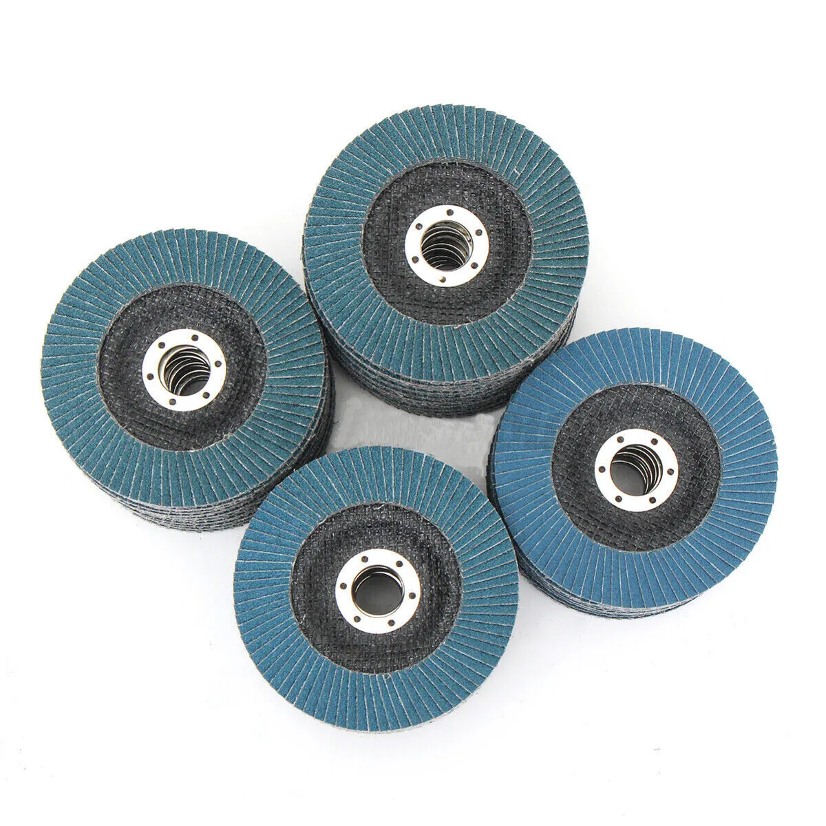 40 Grit Flap Sanding Discs 20 PCS, 5'' 125MM, for Metal & Wood