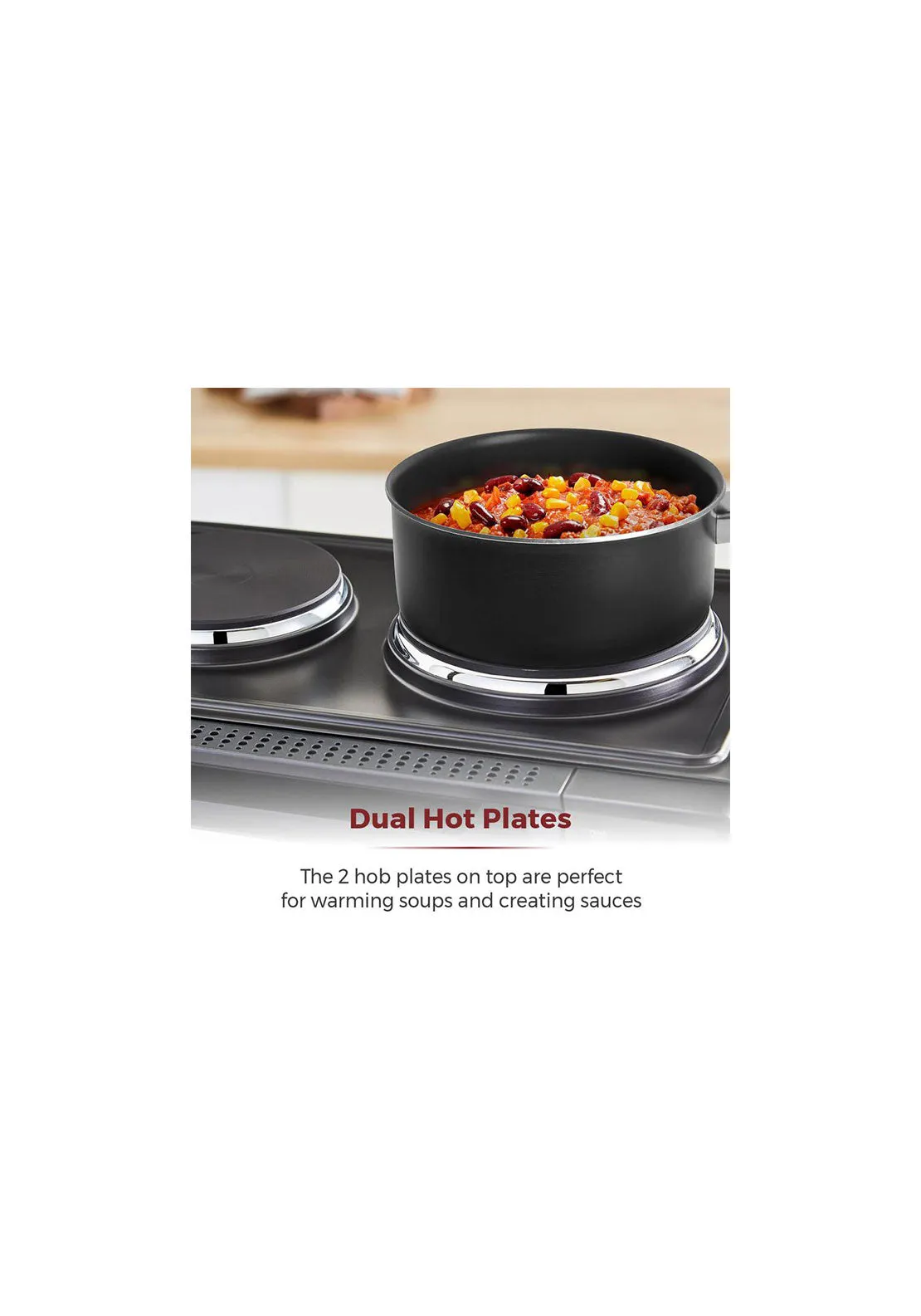 42L Mini Oven With Hot Plates | T14045