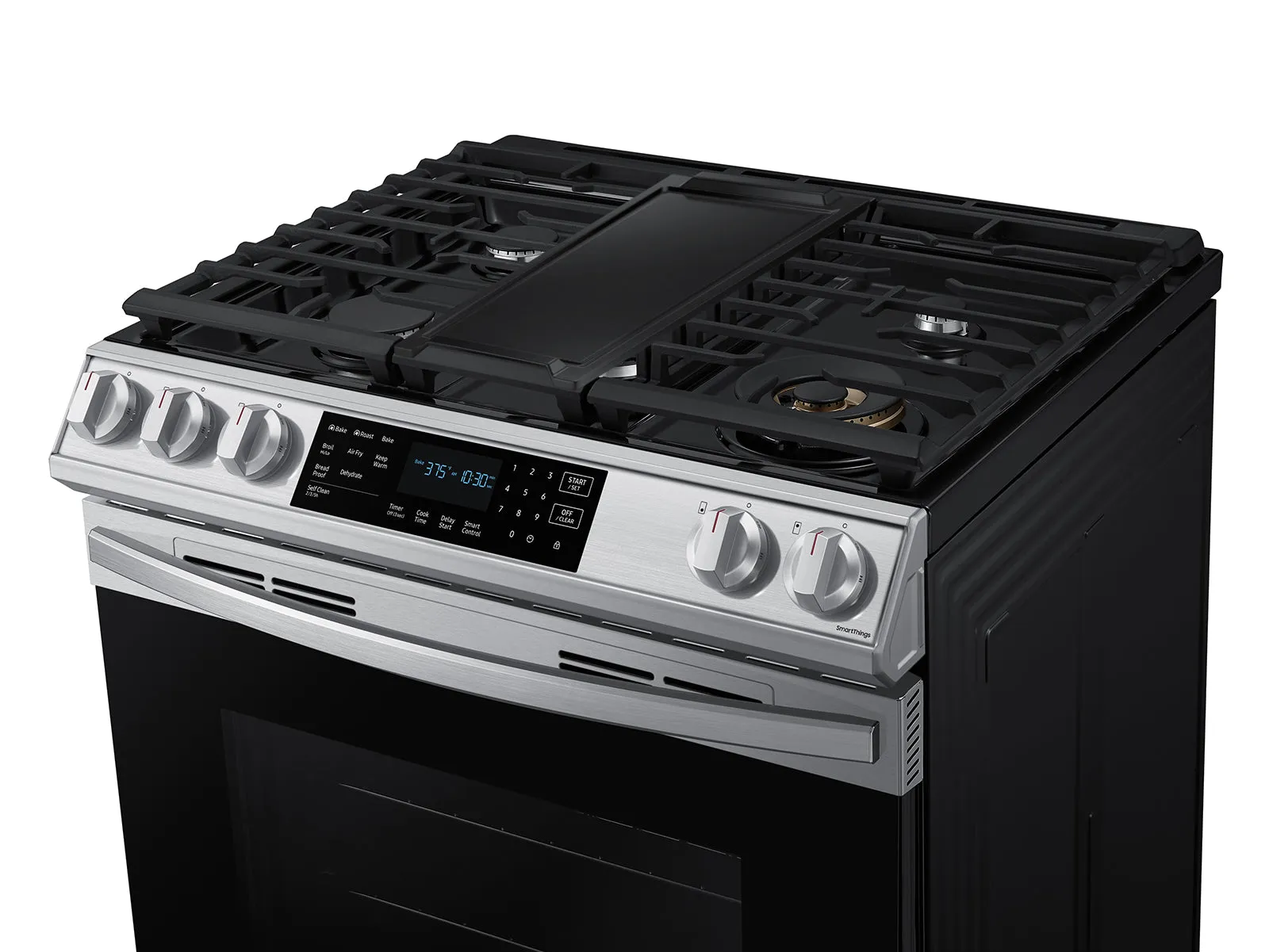 6.0 cu. ft. Smart Slide-in Gas Range with Air Fry in Stainless Steel - (NX60T8511SS)