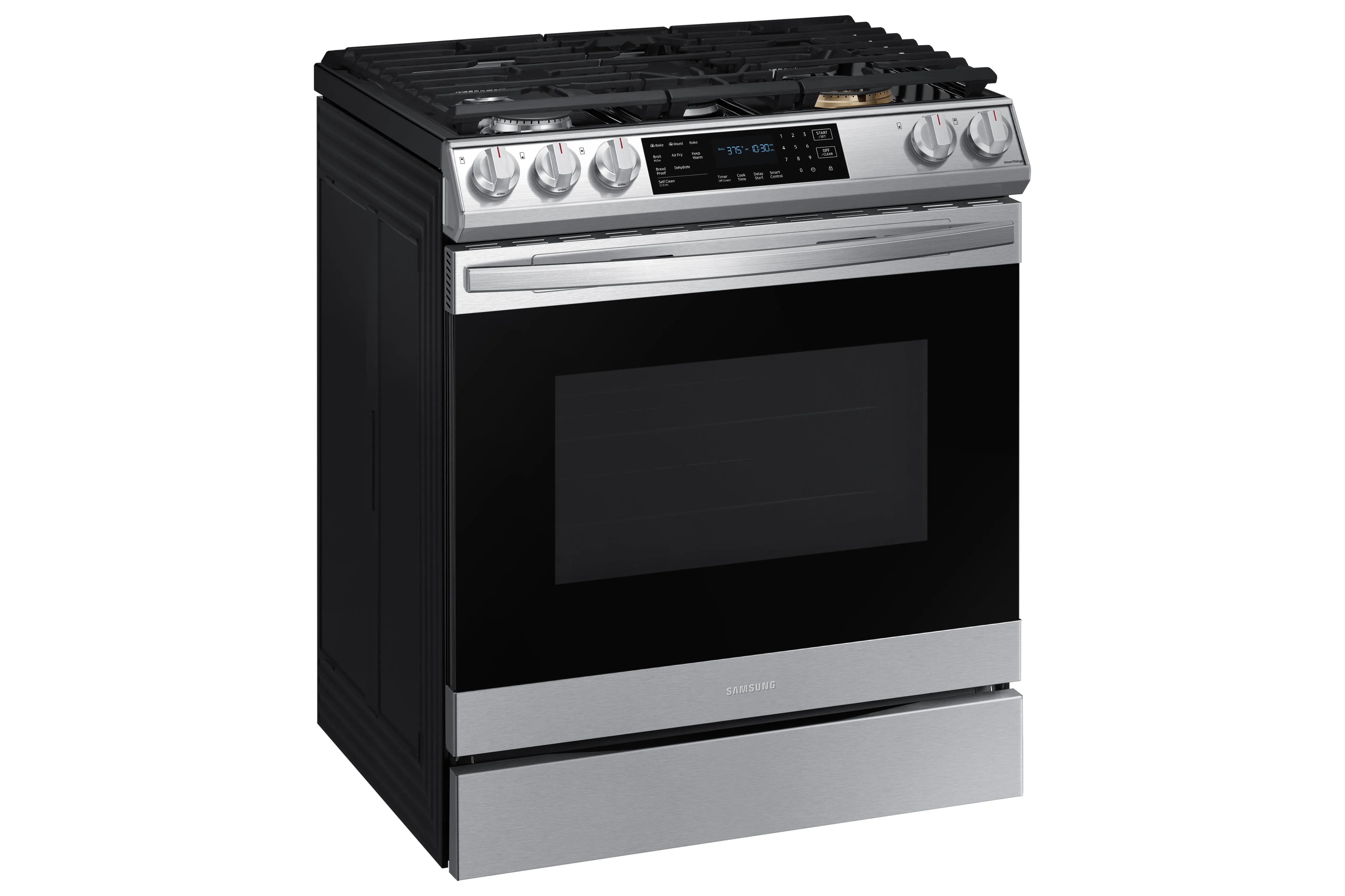 6.0 cu. ft. Smart Slide-in Gas Range with Air Fry in Stainless Steel - (NX60T8511SS)