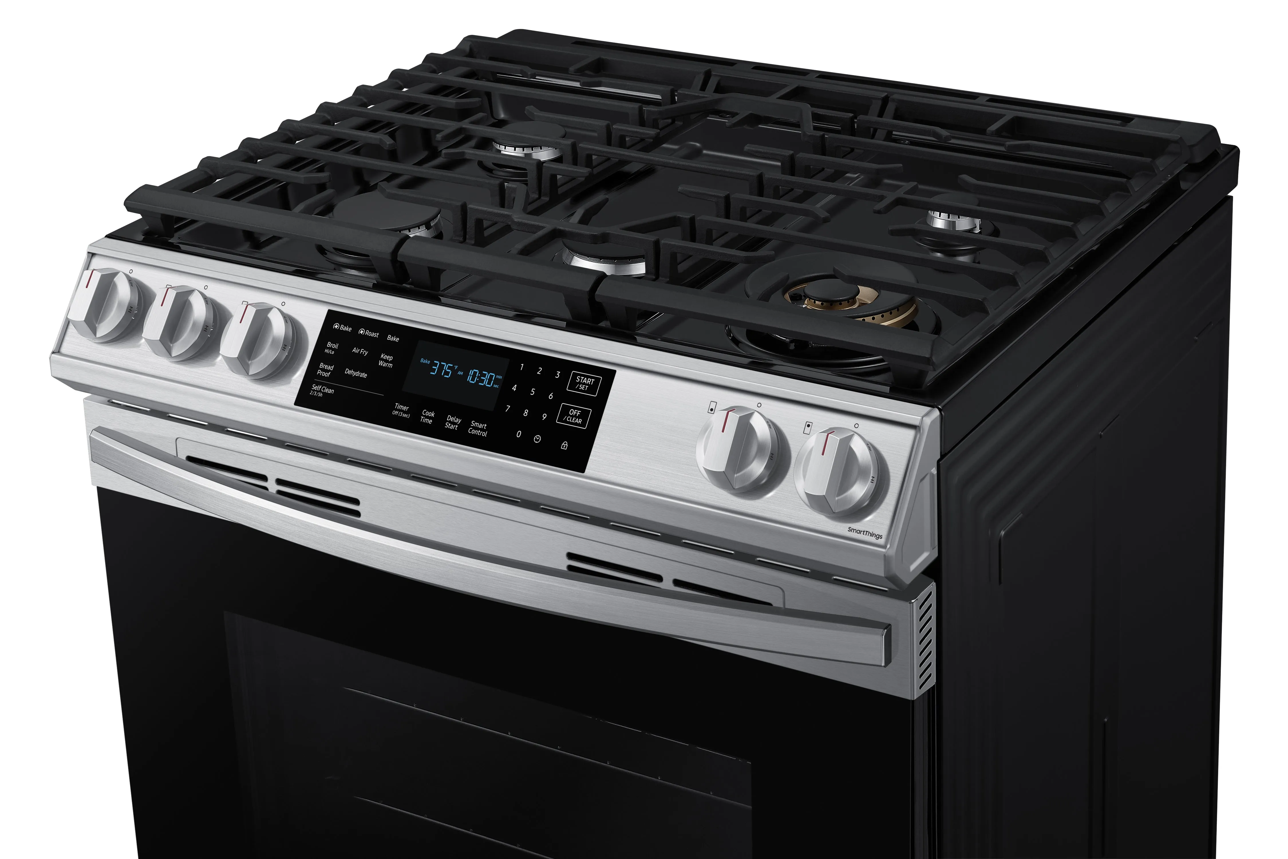 6.0 cu. ft. Smart Slide-in Gas Range with Air Fry in Stainless Steel - (NX60T8511SS)