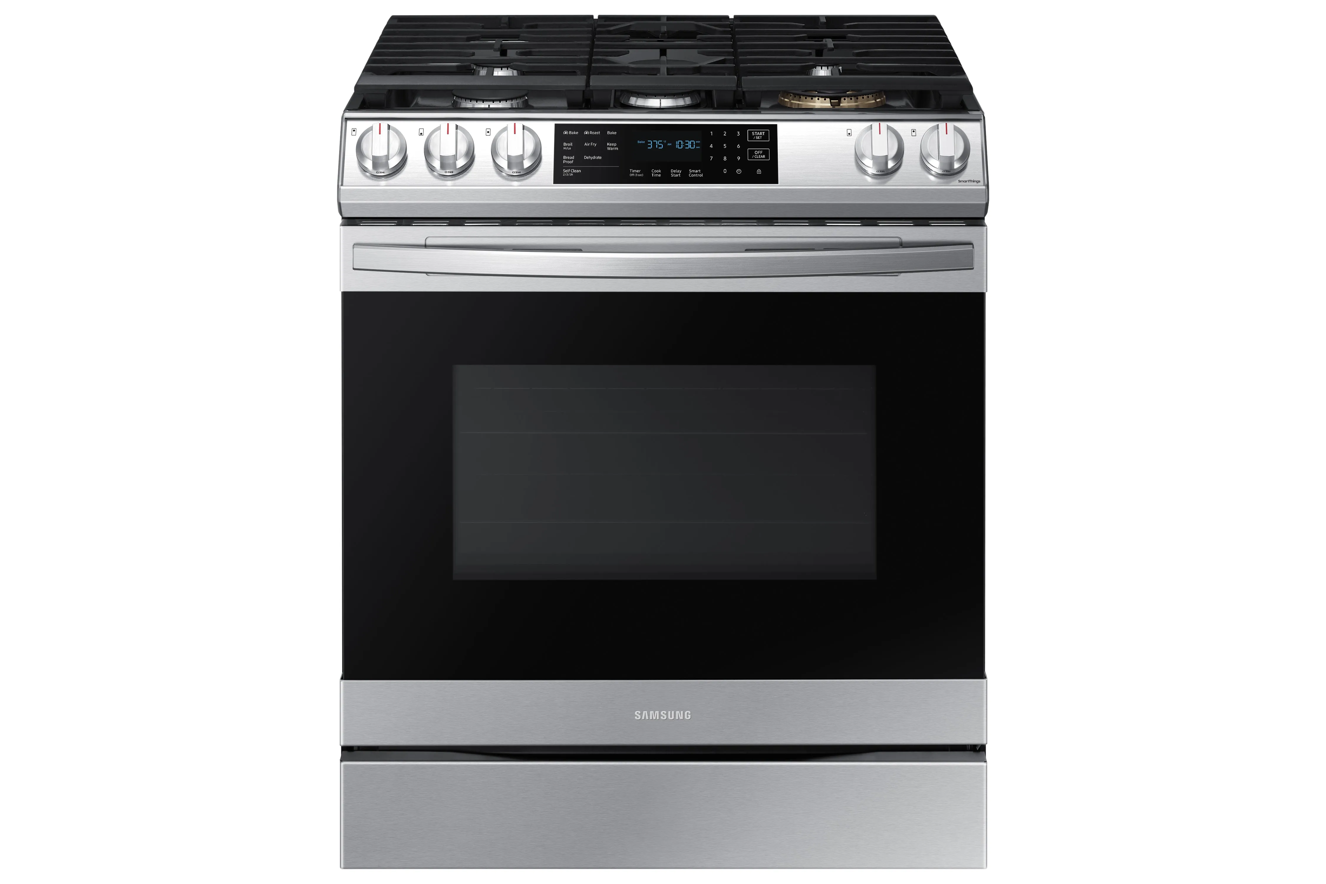 6.0 cu. ft. Smart Slide-in Gas Range with Air Fry in Stainless Steel - (NX60T8511SS)