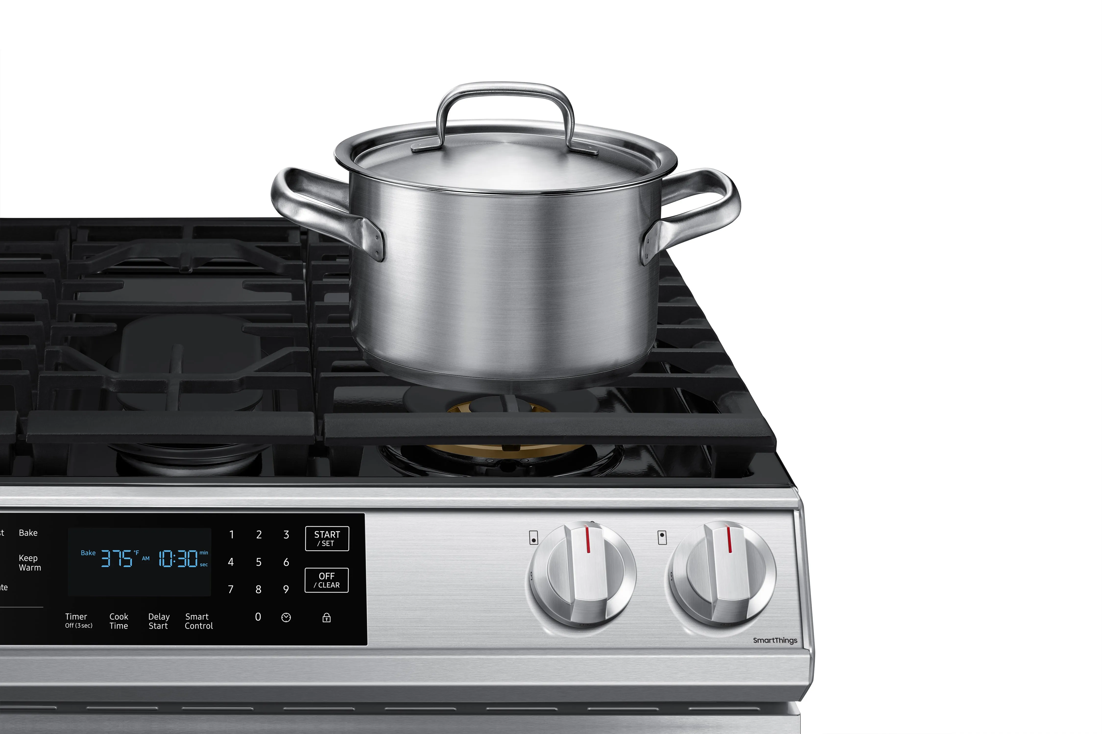 6.0 cu. ft. Smart Slide-in Gas Range with Air Fry in Stainless Steel - (NX60T8511SS)