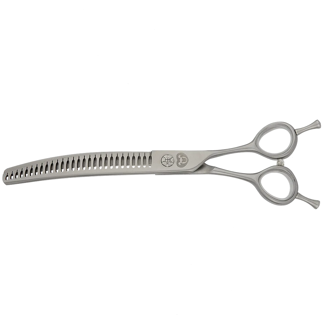 7.5" 28T Curved Chunker Texturizing Shear by PetStore.Direct