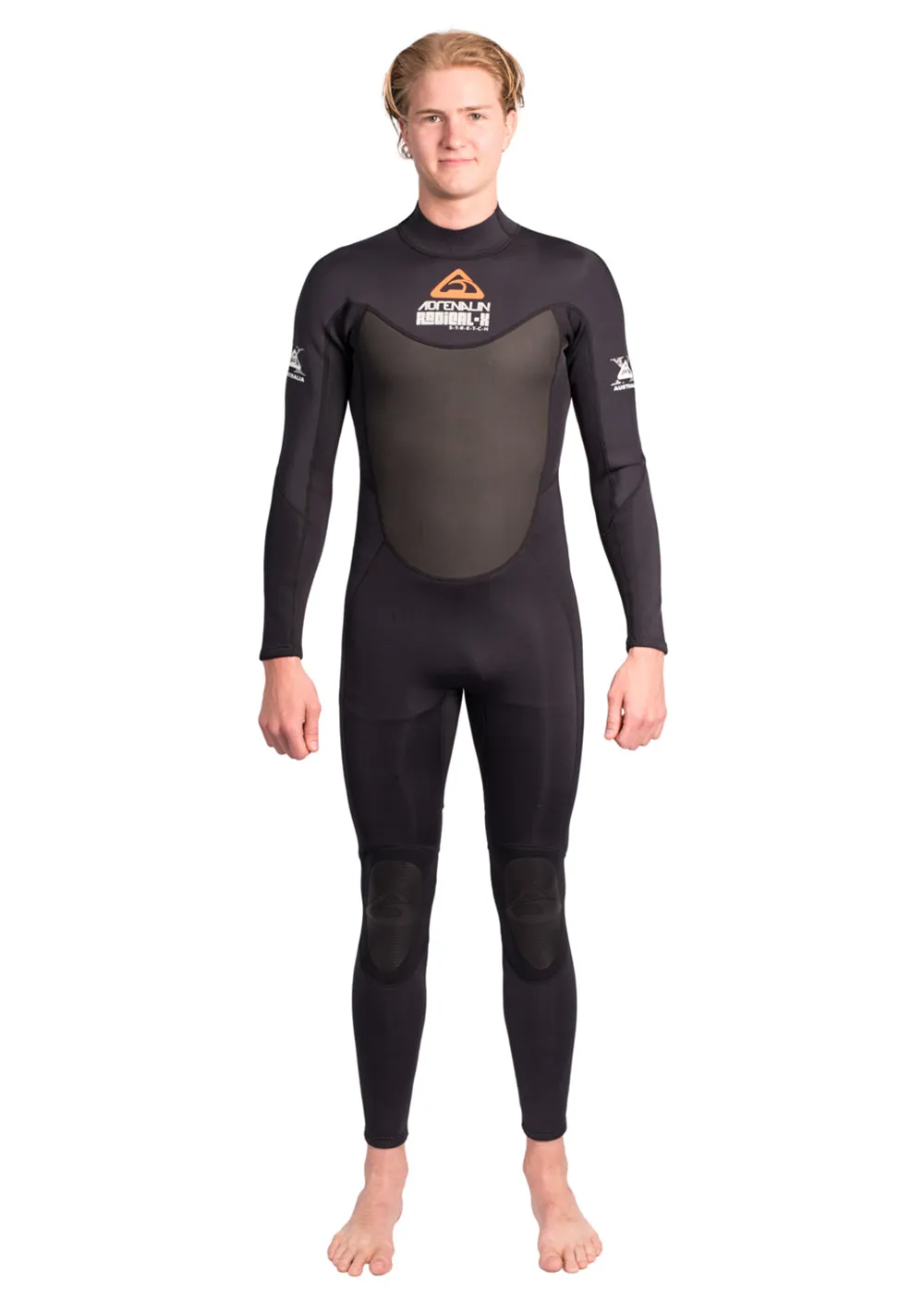 Adrenalin Mens Radical X 3/2mm Steamer Wetsuit