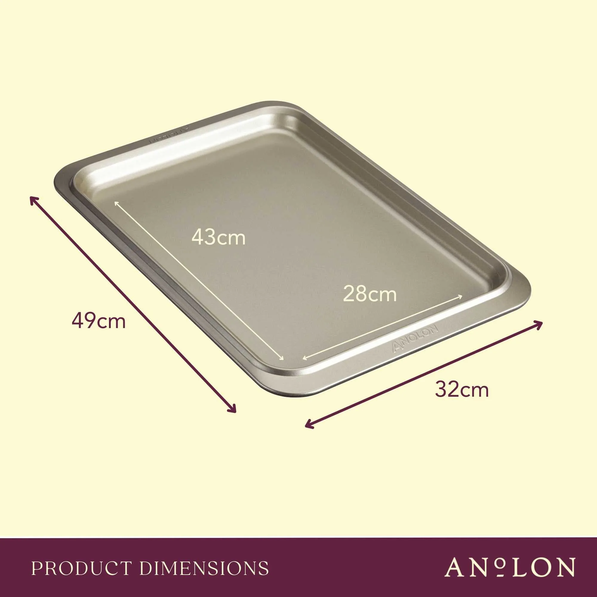 Anolon Ceramic Reinforced Large Baking Tray 28cm x 43cm