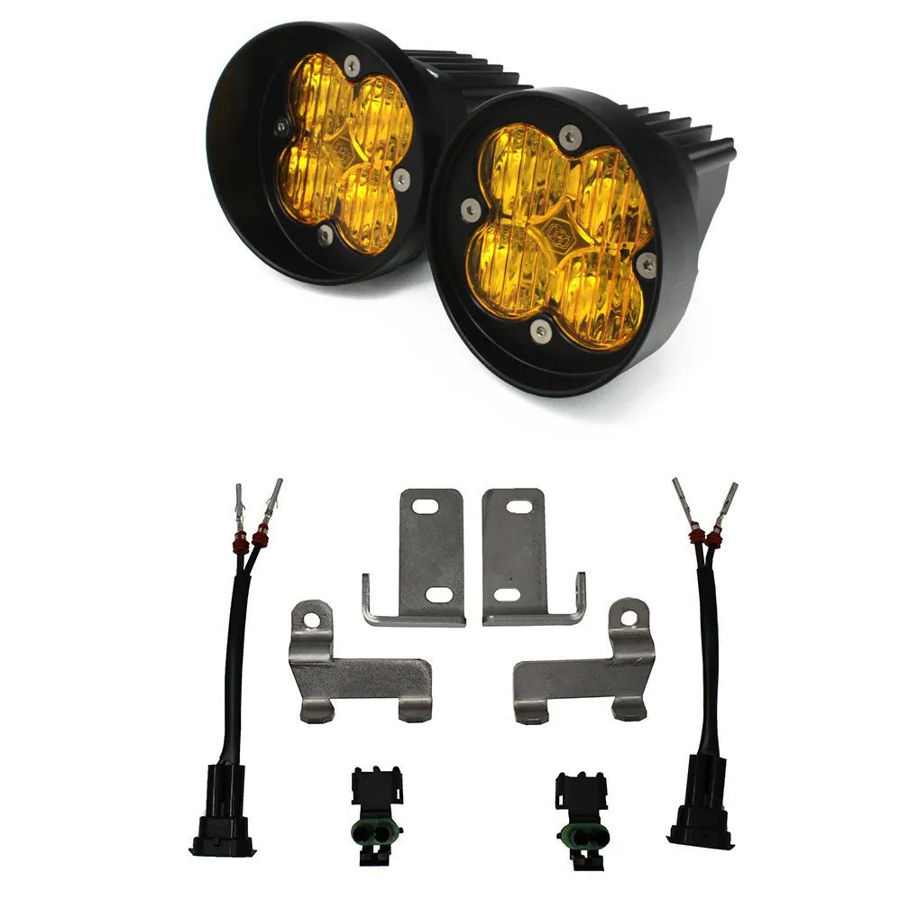 Baja Designs Toyota Squadron-R Sport Fog Pocket Light Kit - 2010-23 4Runner; 2012-23 Tacoma; 2014-21 Tundra