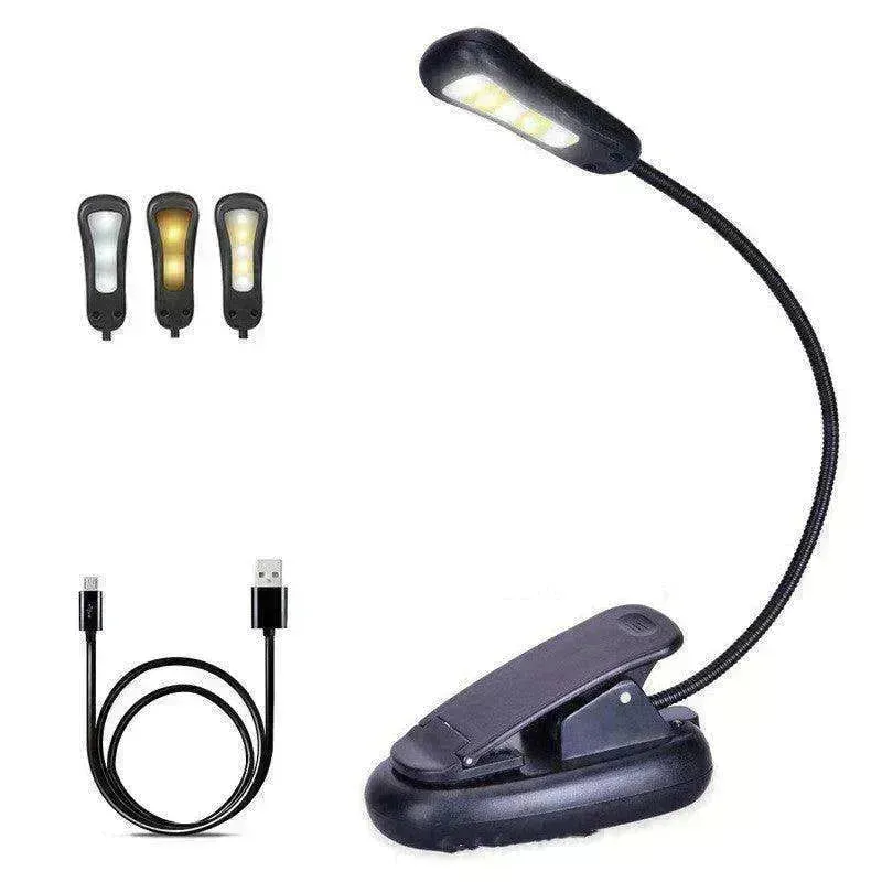 Bedroom & desk led light with eye protection table lamp