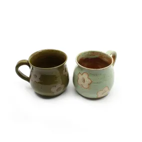 Bell Shaped Wax Flower Mug