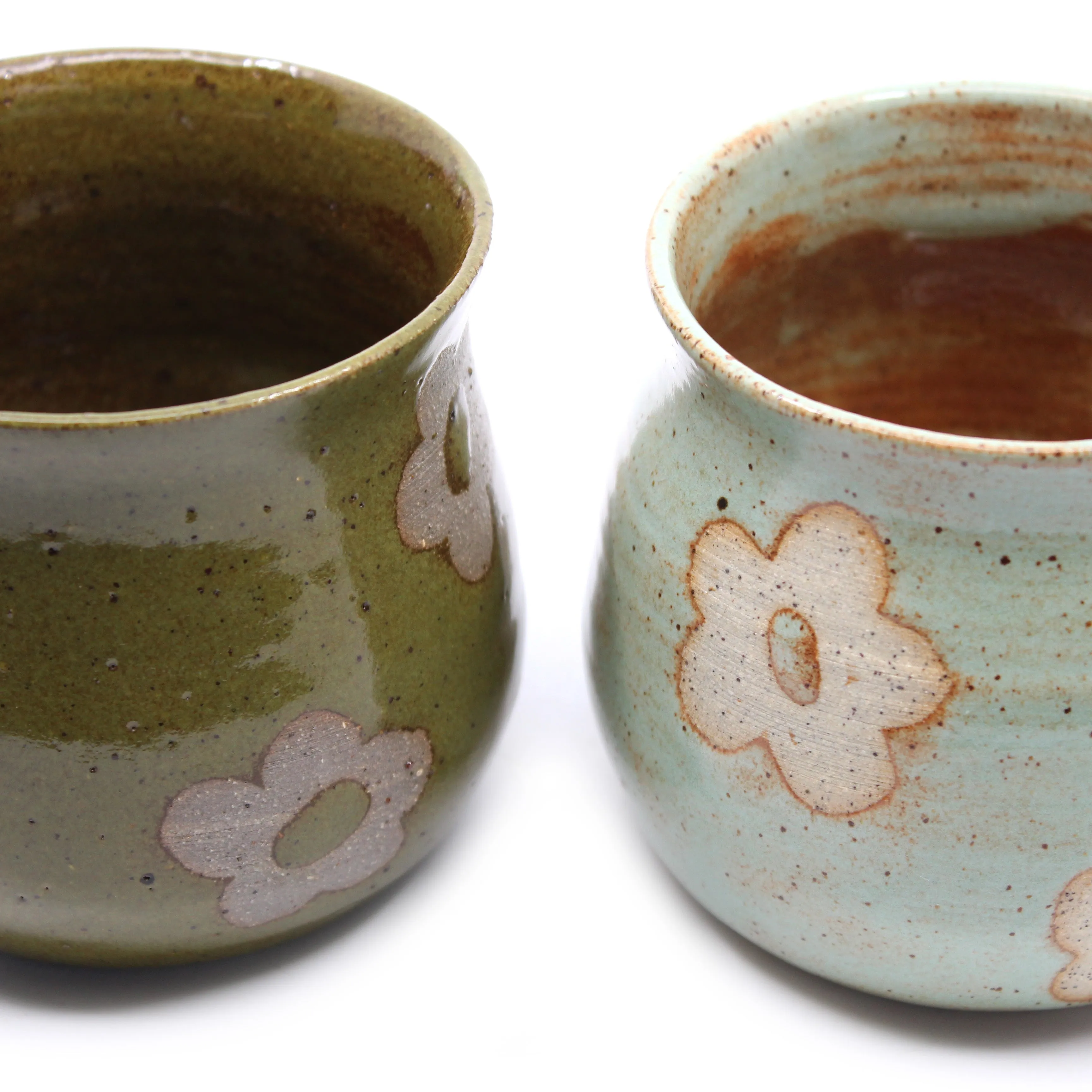 Bell Shaped Wax Flower Mug