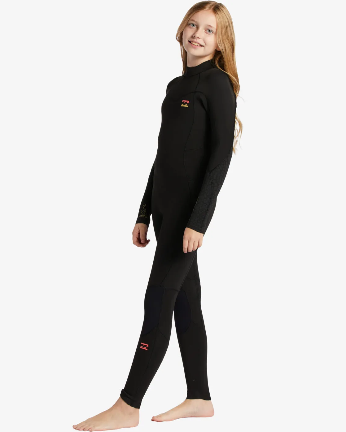 Billabong Girls (8-14) 3/2mm Synergy Back Zip Steamer Wetsuit