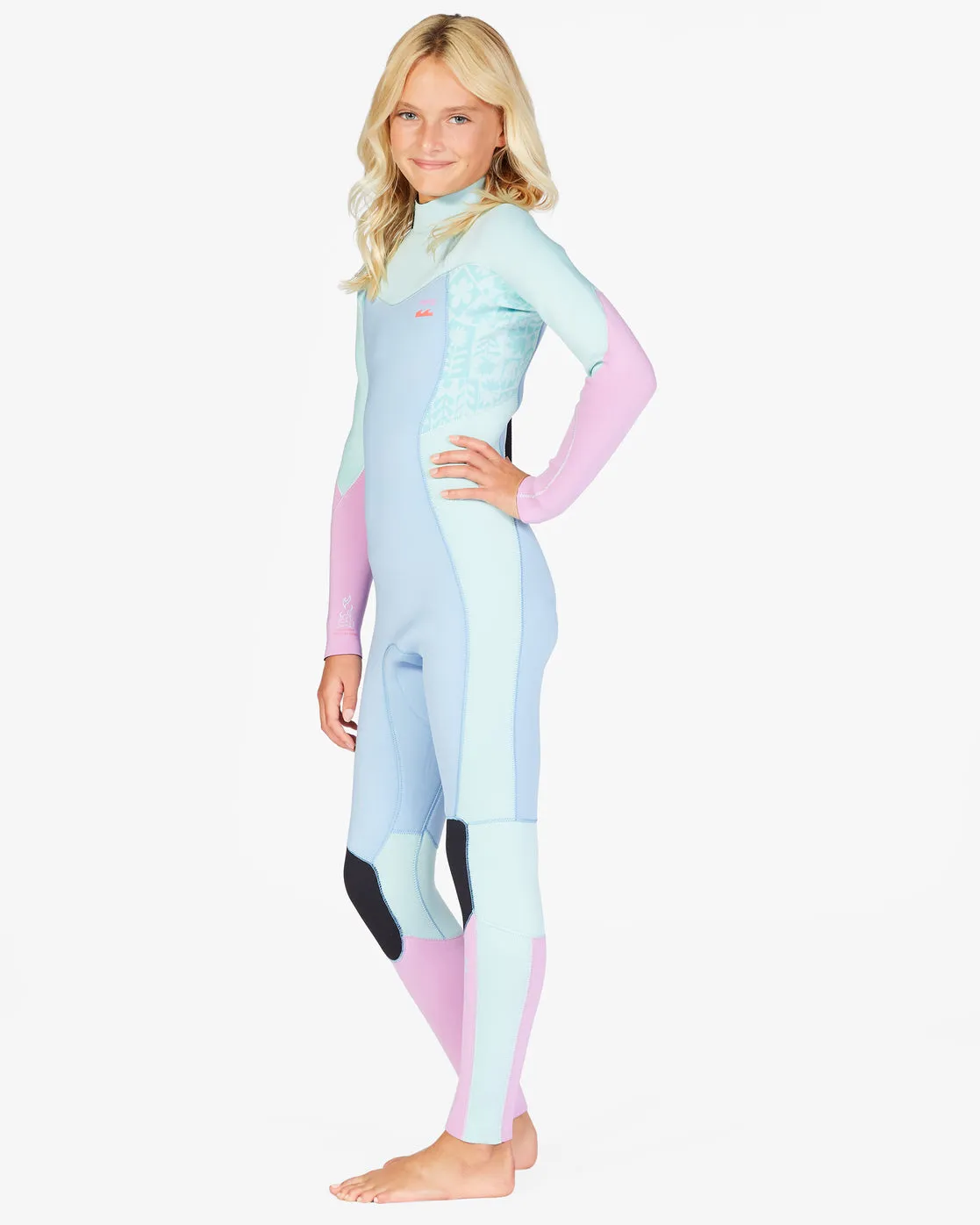 Billabong Girls (8-14) 3/2mm Synergy Back Zip Steamer Wetsuit