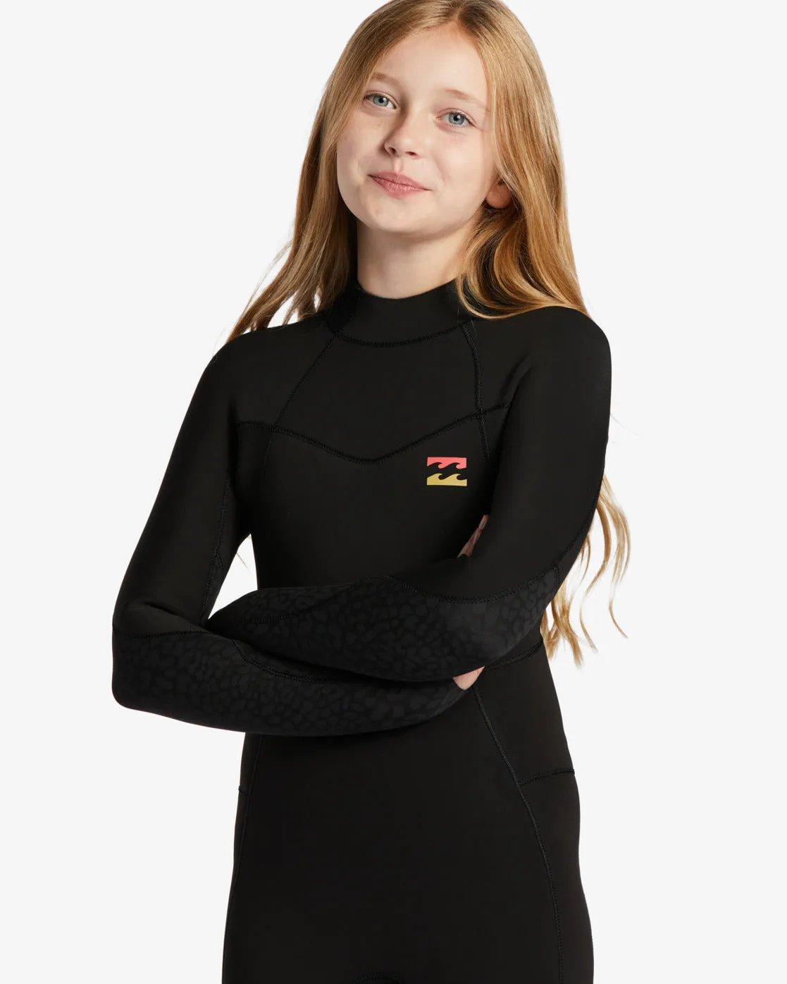 Billabong Girls (8-14) 3/2mm Synergy Back Zip Steamer Wetsuit