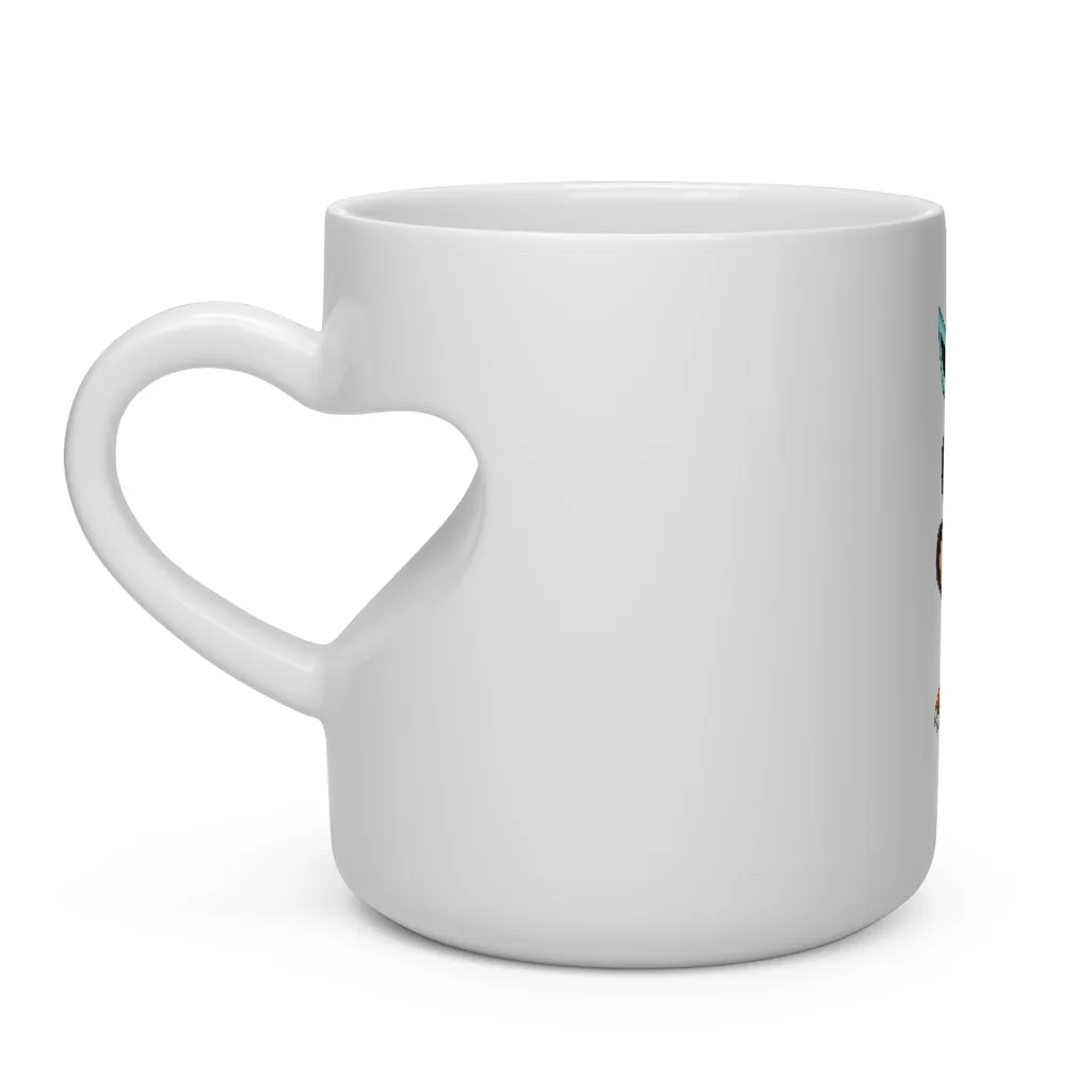 Birdi Heart Shape Mug