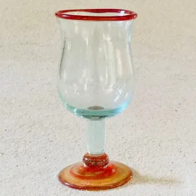 Blown glass - goblet (standard wine)