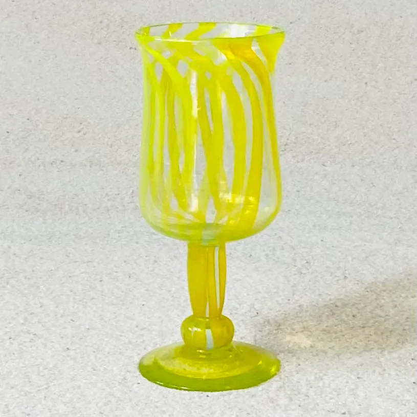 Blown glass - goblet (standard wine)