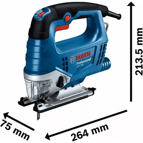 Bosch GST 750 Jigsaw 520W SDS [Contractor's Choice]