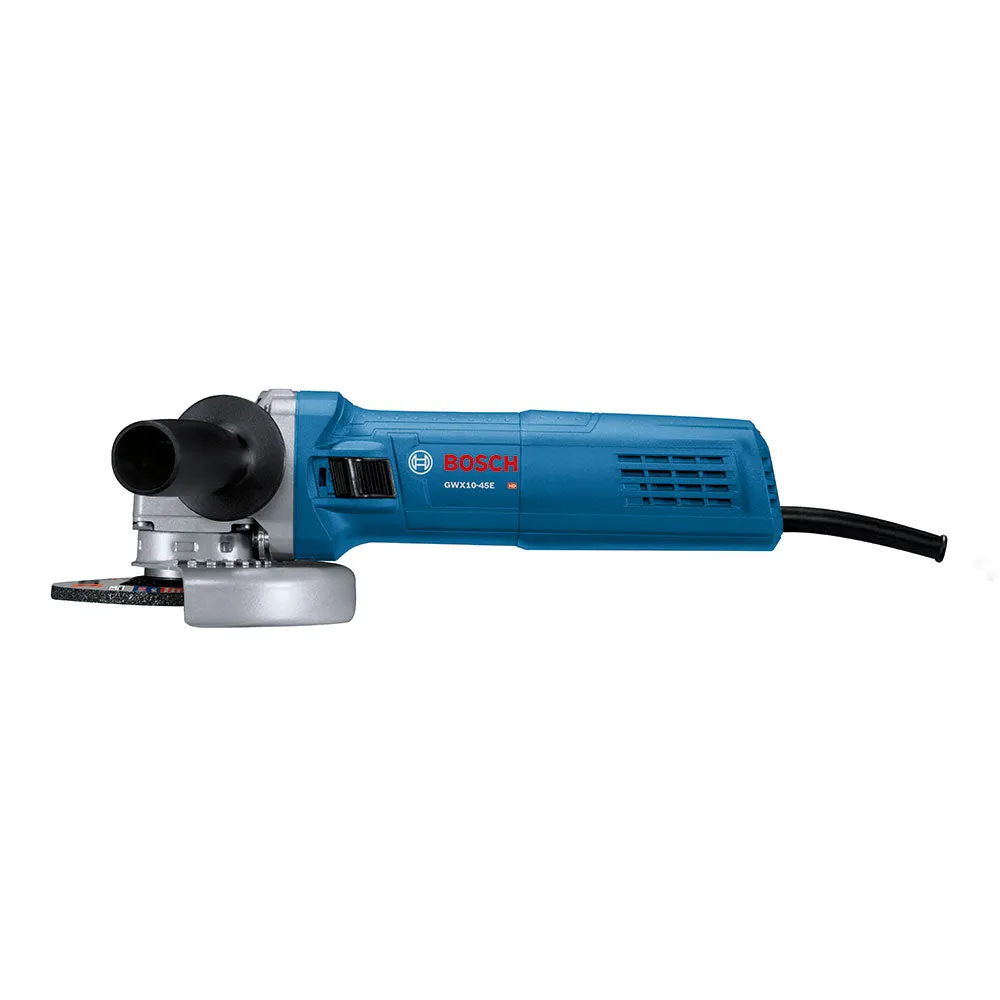 Bosch GWX10-45E 4-1/2" 10A X-Lock Ergonomic Angle Grinder