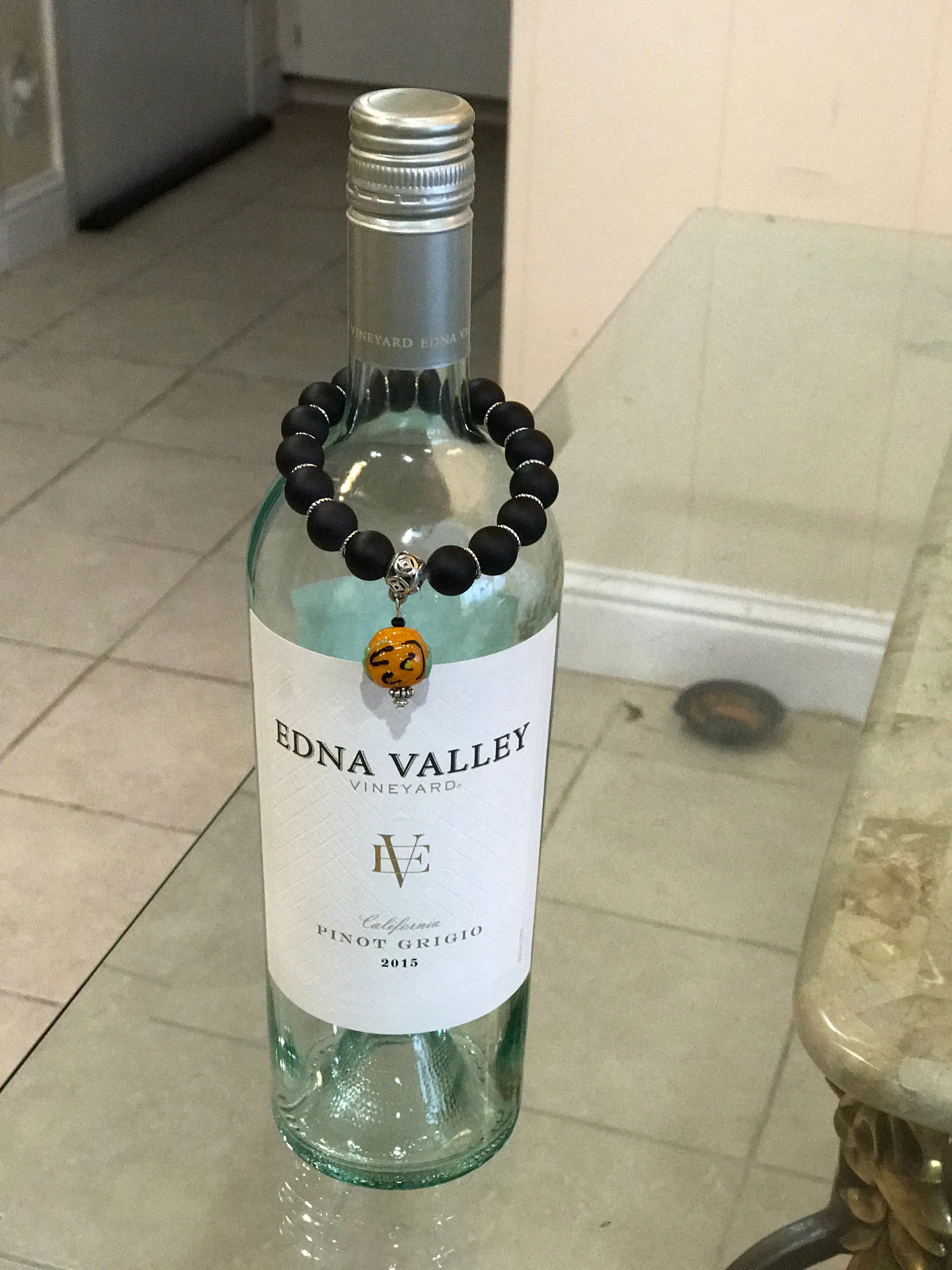 Bottle bracelet for thanksgiving