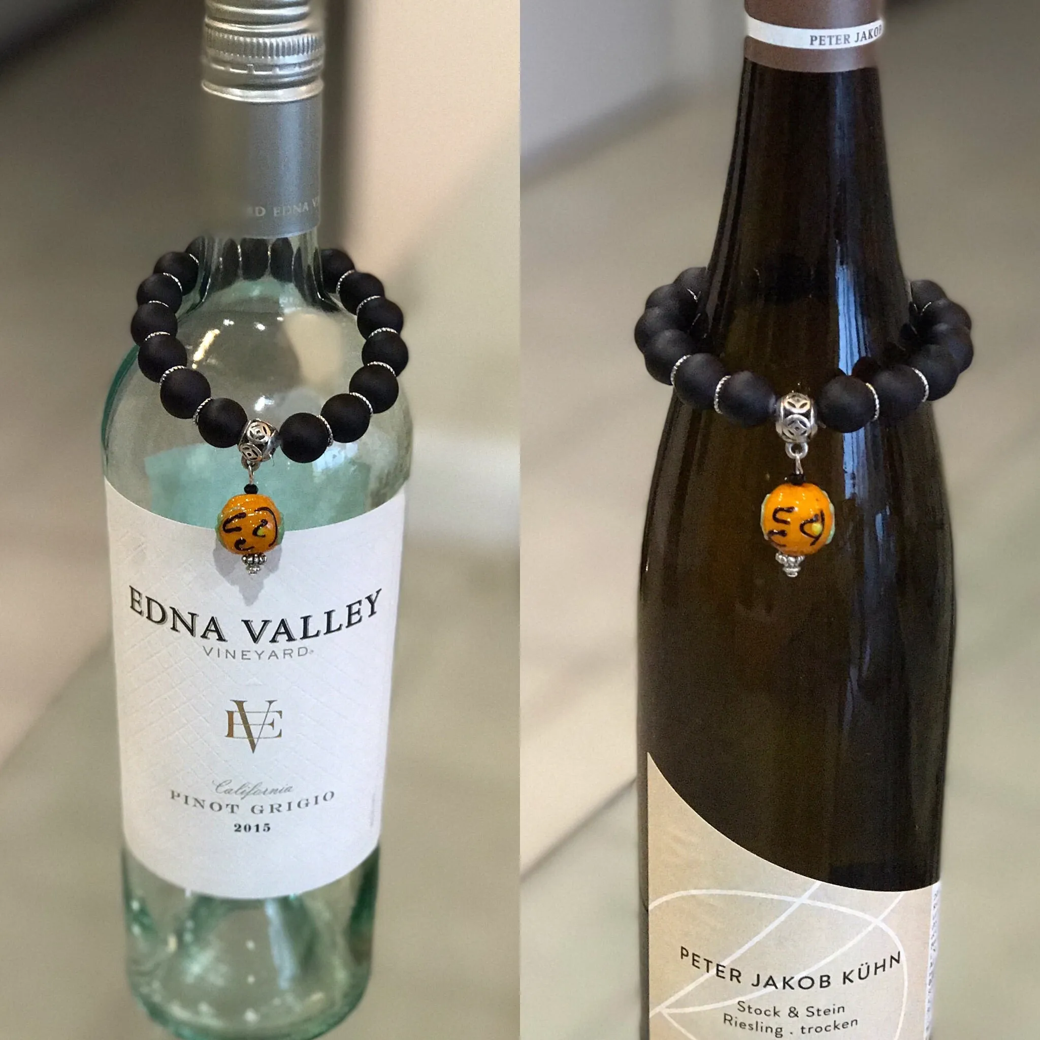 Bottle bracelet for thanksgiving