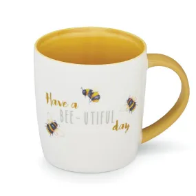 Bumble Bees Barrel Mug Bee-utiful Day