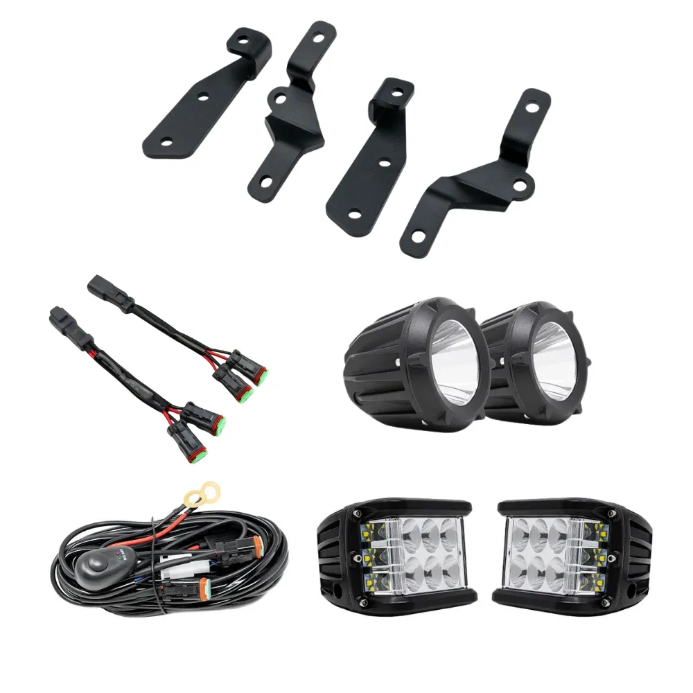 Cali Raised LED Ditch Light Mount Kit for Ford Bronco Raptor (2021-2024)