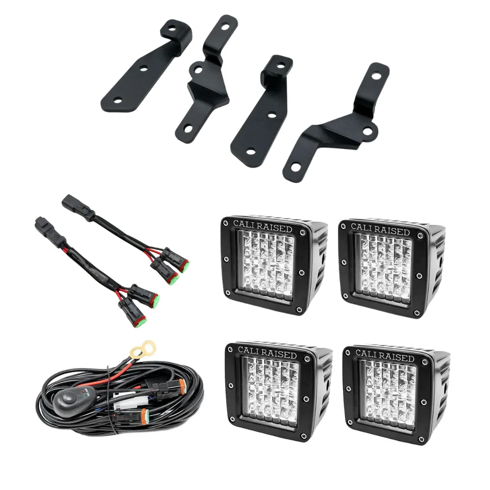 Cali Raised LED Ditch Light Mount Kit for Ford Bronco Raptor (2021-2024)