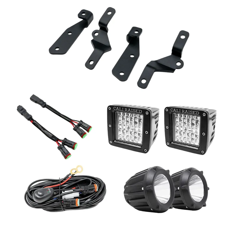 Cali Raised LED Ditch Light Mount Kit for Ford Bronco Raptor (2021-2024)