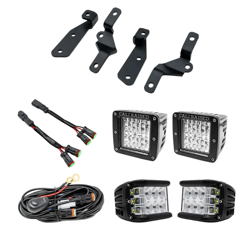 Cali Raised LED Ditch Light Mount Kit for Ford Bronco Raptor (2021-2024)