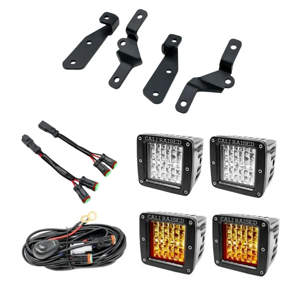 Cali Raised LED Ditch Light Mount Kit for Ford Bronco Raptor (2021-2024)