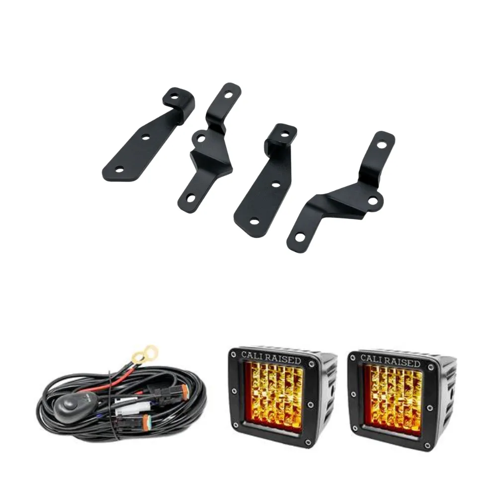 Cali Raised LED Ditch Light Mount Kit for Ford Bronco Raptor (2021-2024)