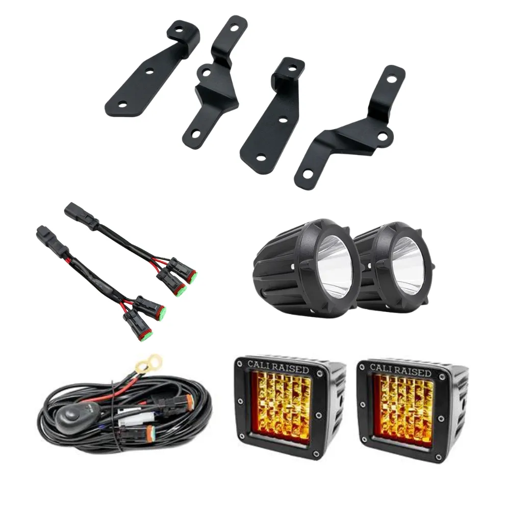 Cali Raised LED Ditch Light Mount Kit for Ford Bronco Raptor (2021-2024)