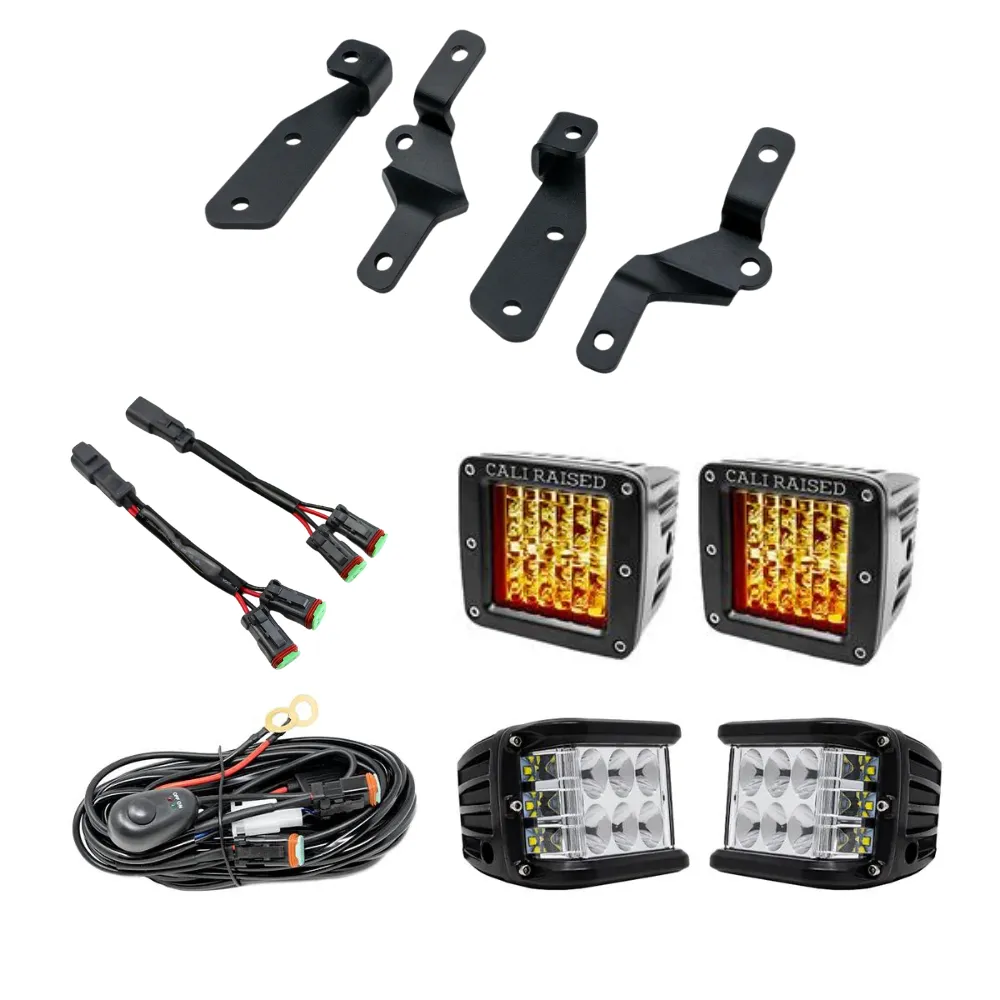 Cali Raised LED Ditch Light Mount Kit for Ford Bronco Raptor (2021-2024)