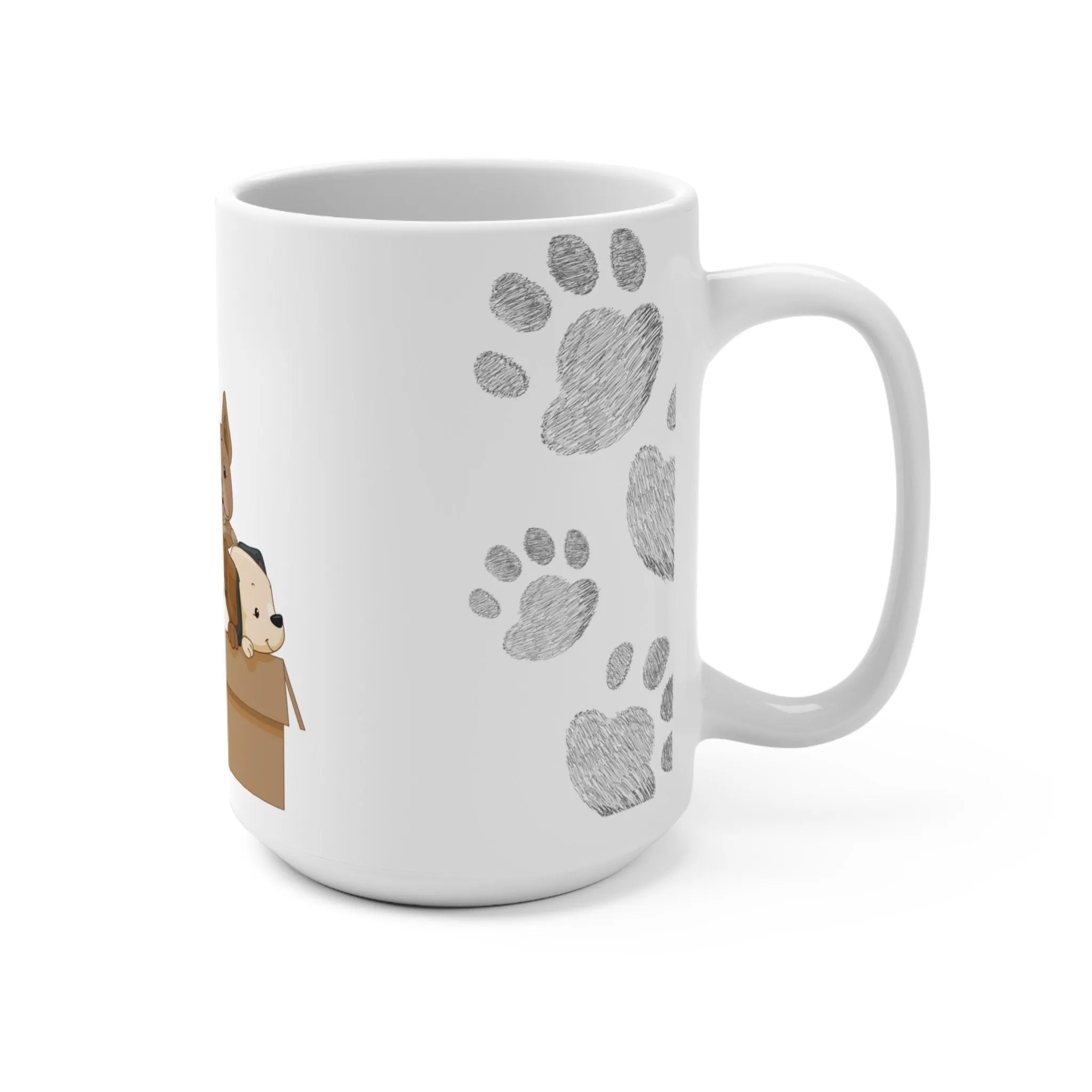 Coffee Mug - My Favorite People are Dogs - Dog Lover's Delight! 15 oz