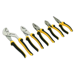 Comfort Grip Pliers Set 5pc