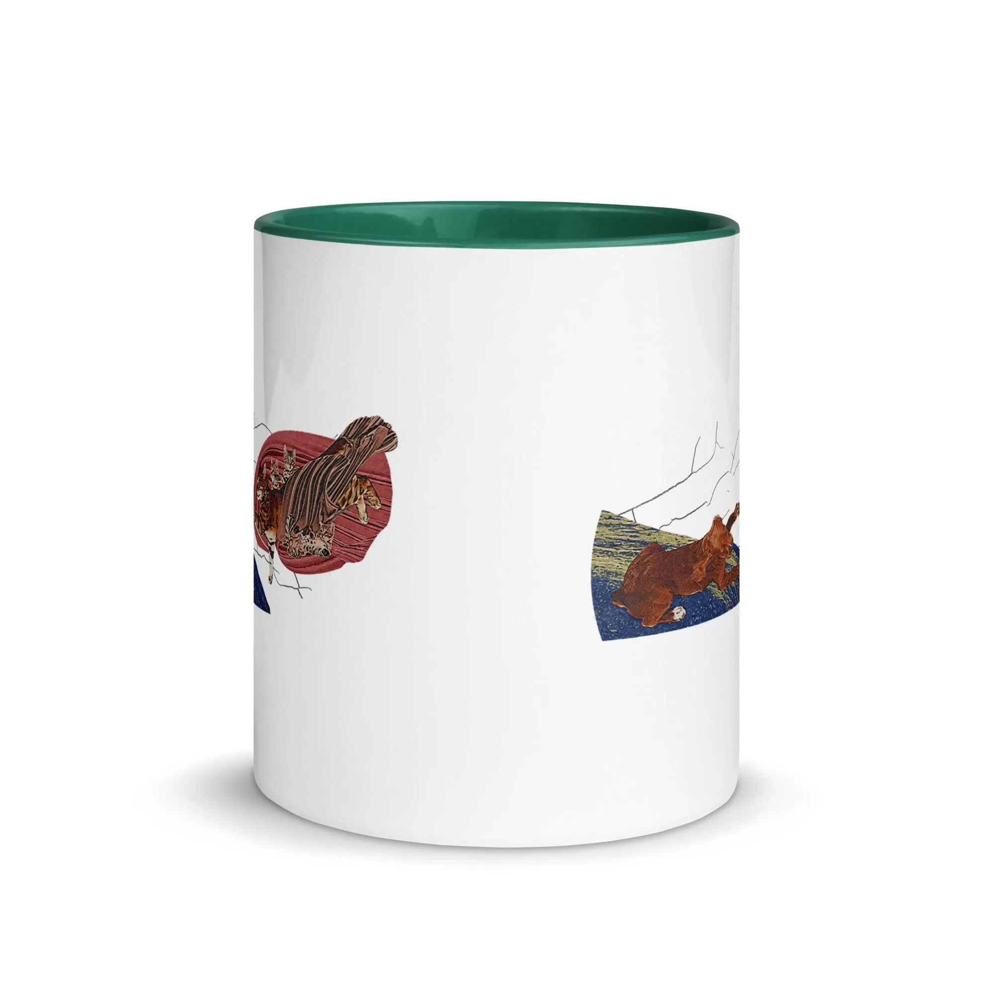 Creation of Dog Mug with Color Inside