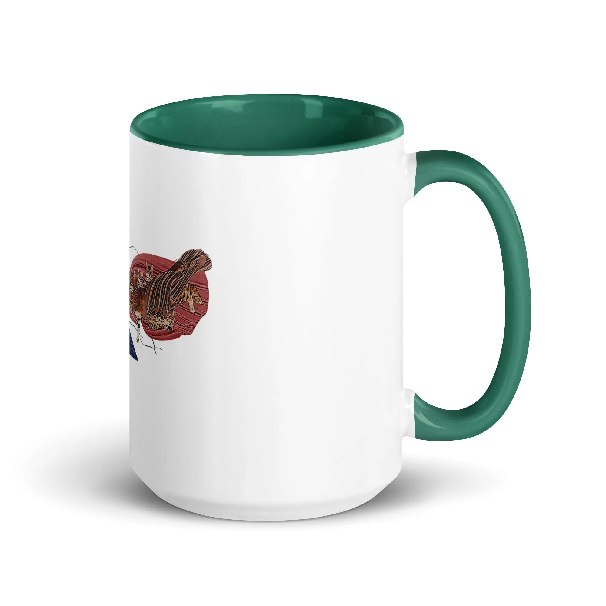 Creation of Dog Mug with Color Inside