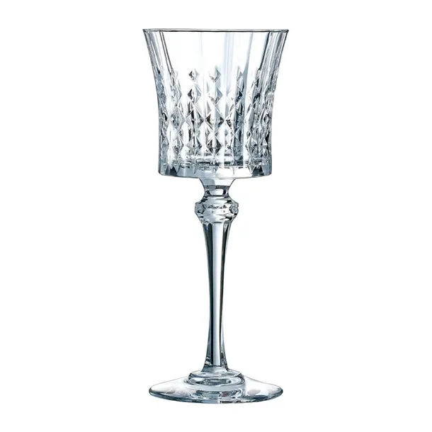 Cristal d'Arques Lady Diamond Wine Glasses 190ml (Pack of 8) - HY879