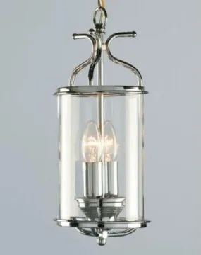 Cyclone 2 Light Blown Glass Lantern