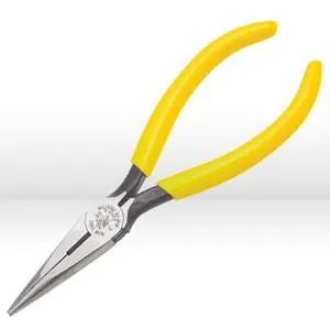 D2037 Klein Tools Long-Nose Pliers,Side cutters,Size 7-1/8"