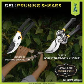 DELI DL580204 PRUNING SHEARS 21CM / 8''