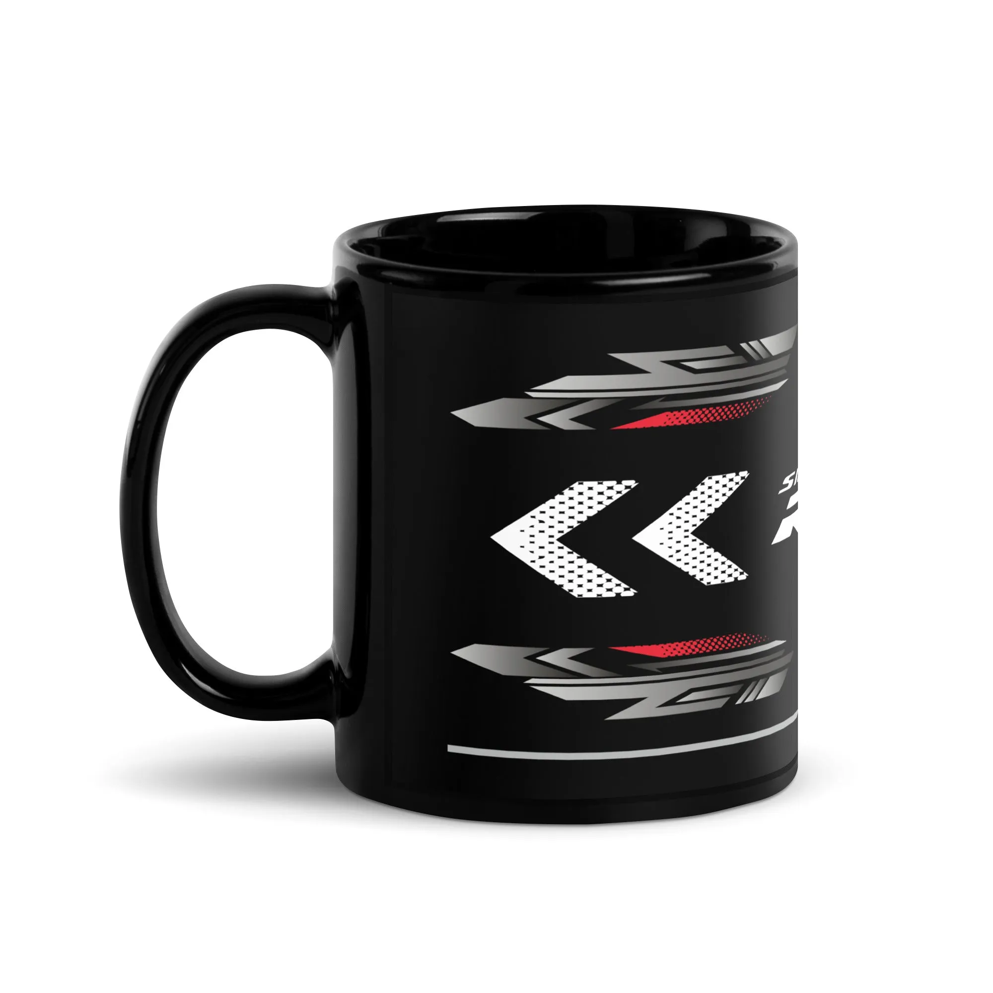 Designed Black Glossy Mug - Cup Inspired BMW S1000RR Black Storm Motorcycle Model - MM6280