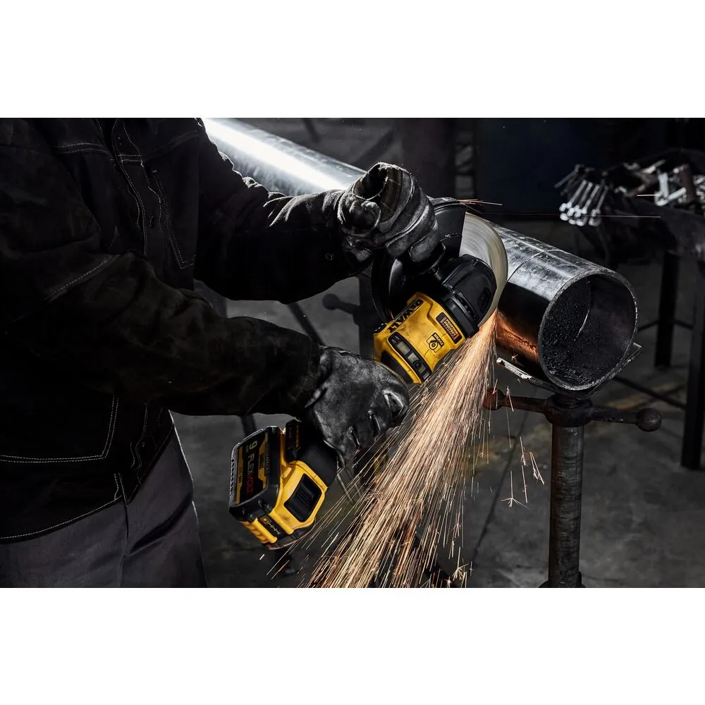 DeWALT DCG440X2 60V FLEXVOLT 7" Cordless Angle Grinder w/ Kickback Break Kit