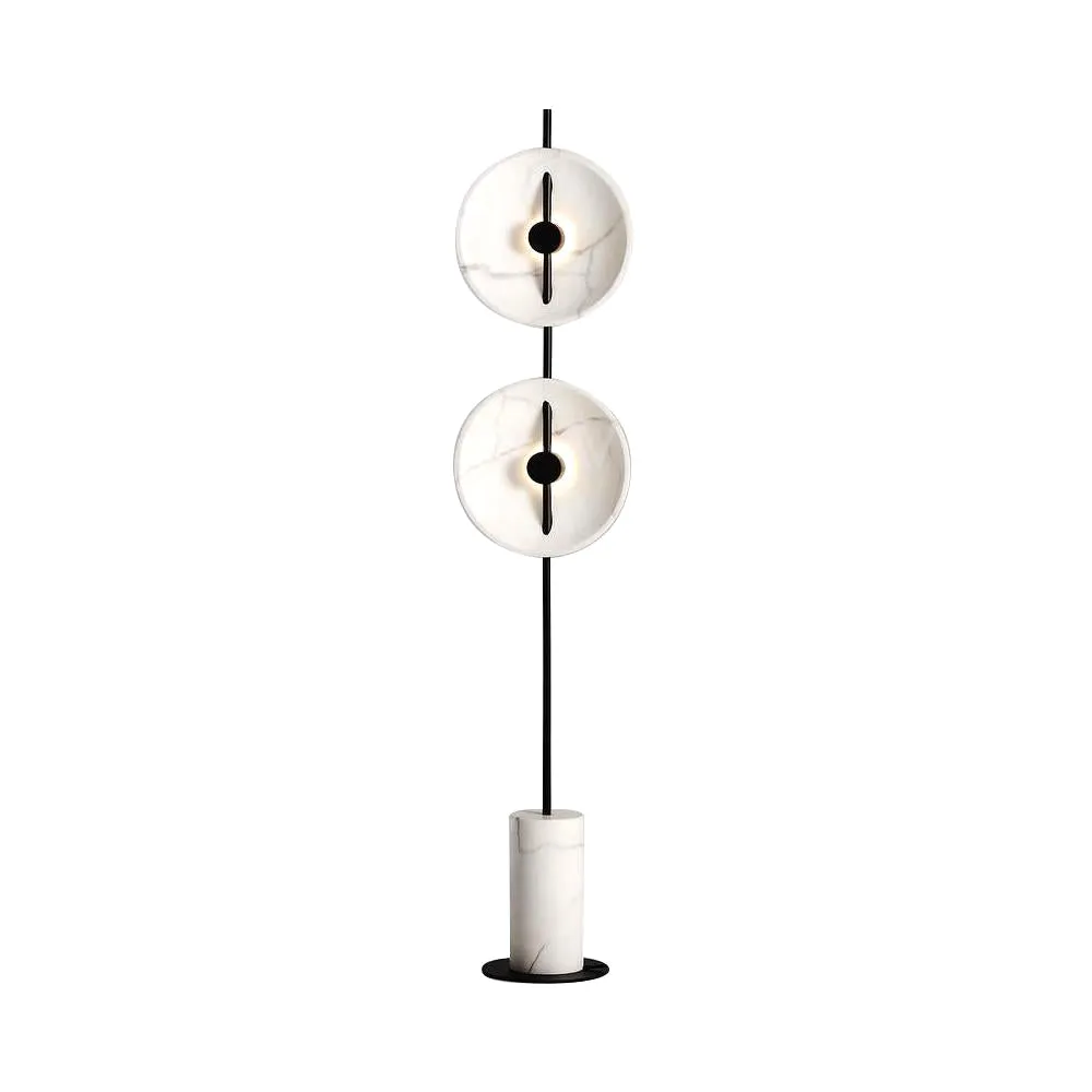 Double Moon Floor Lamp