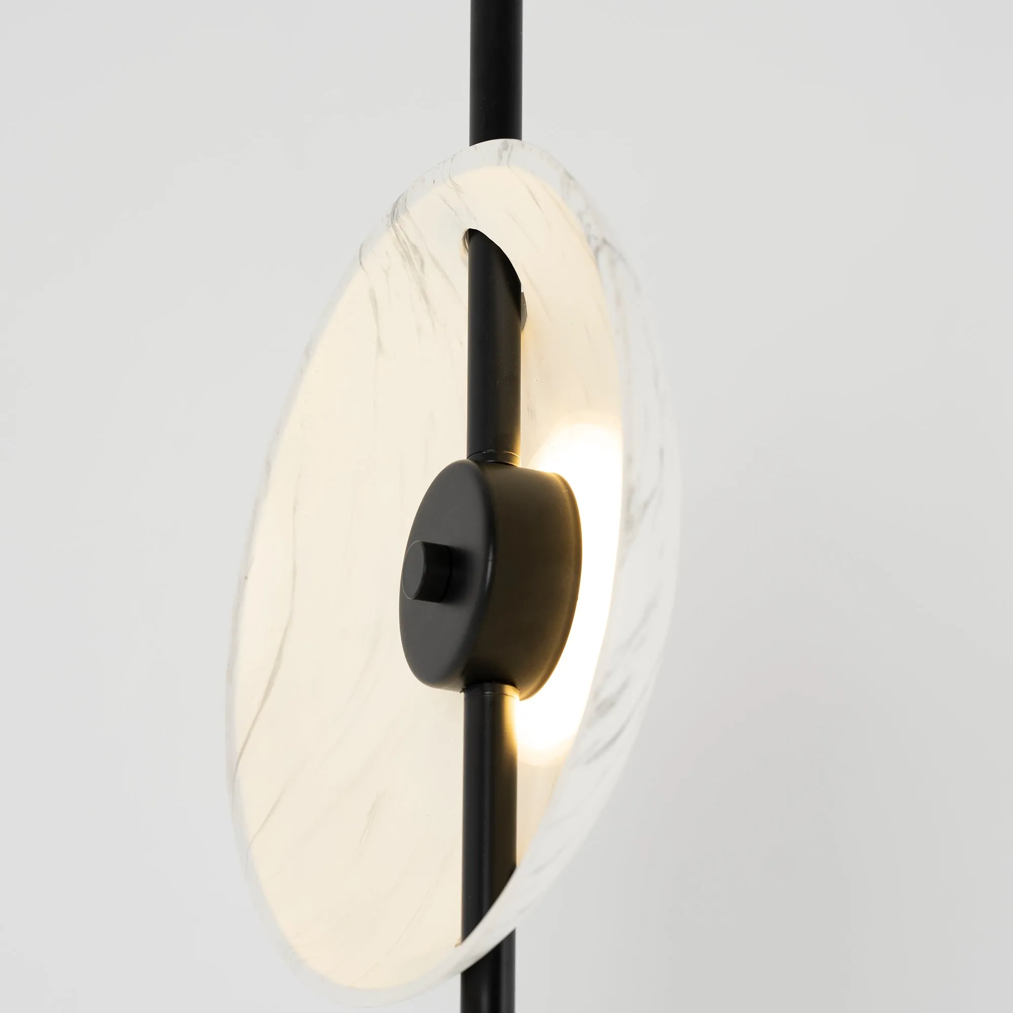 Double Moon Floor Lamp