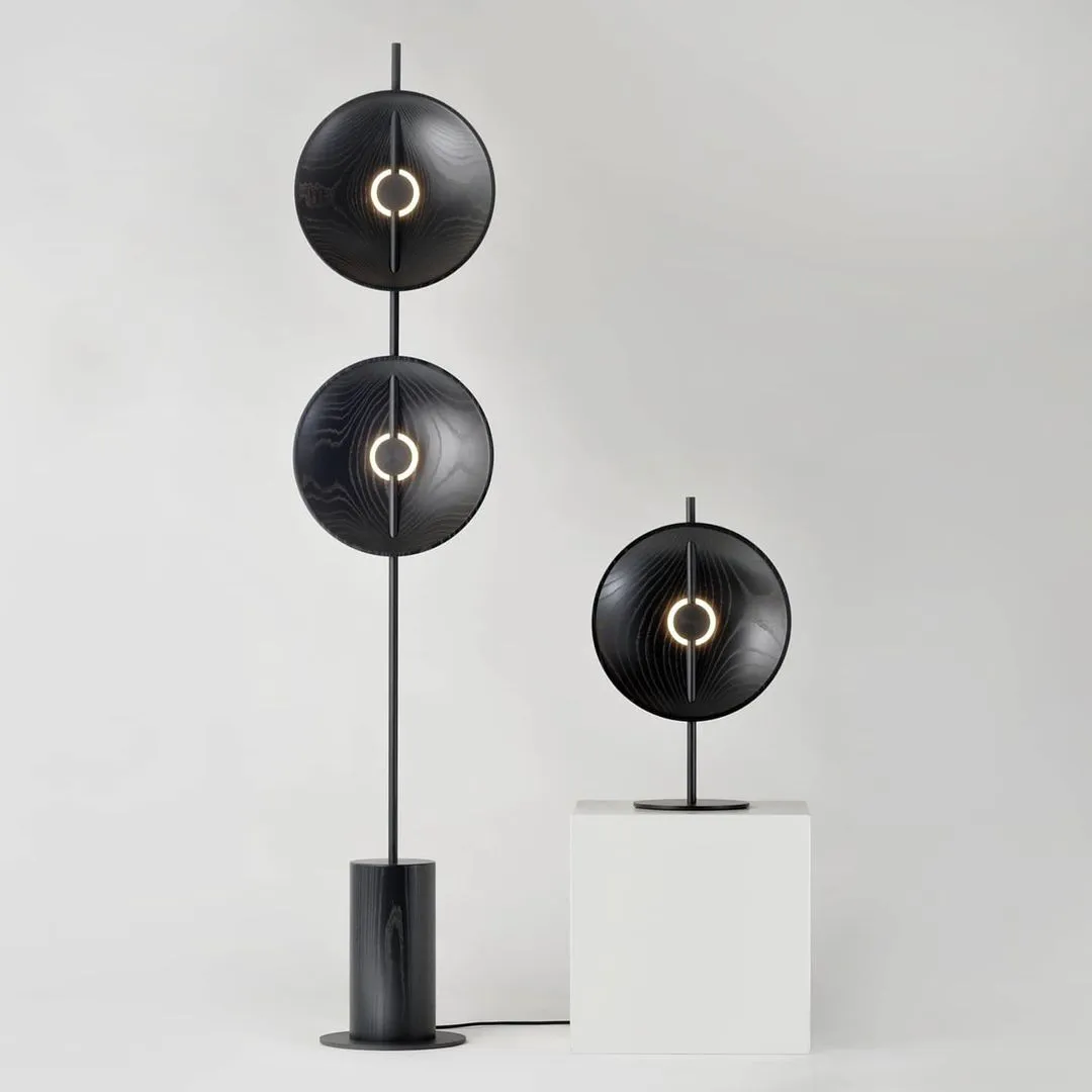 Double Moon Floor Lamp