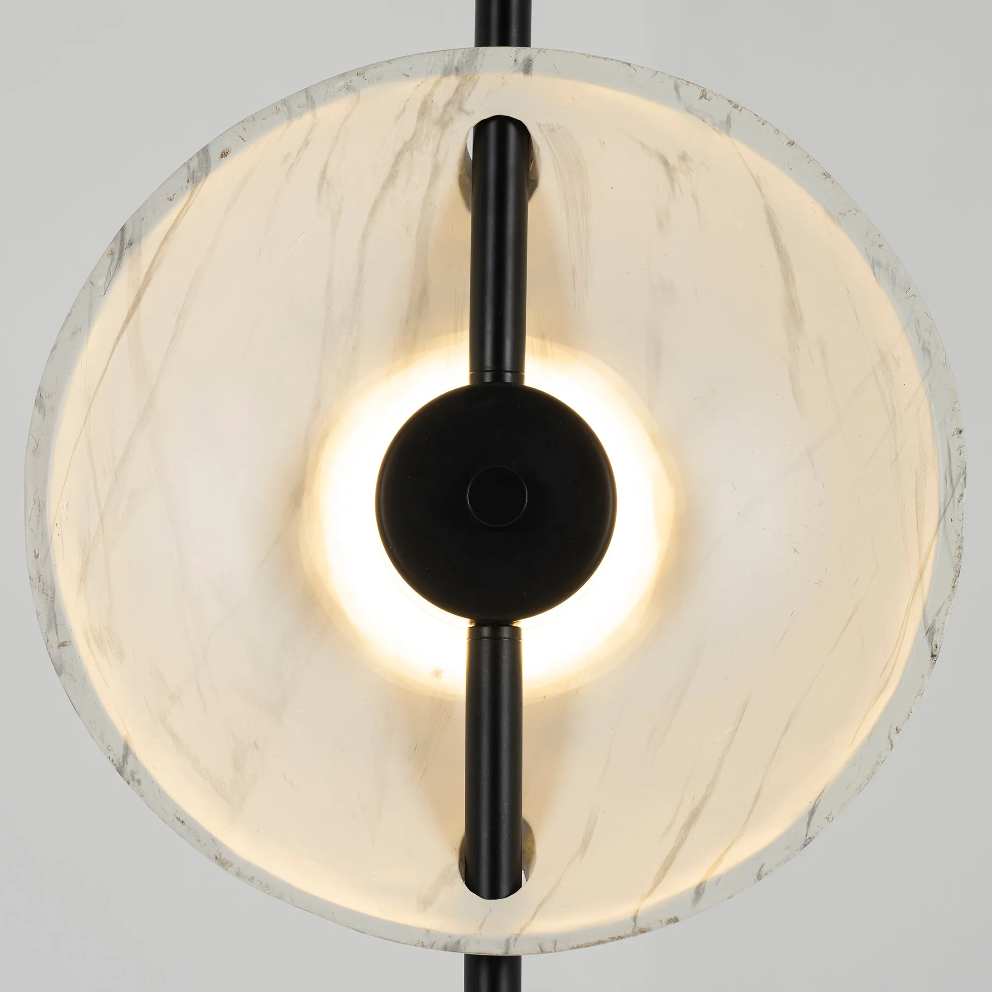 Double Moon Floor Lamp