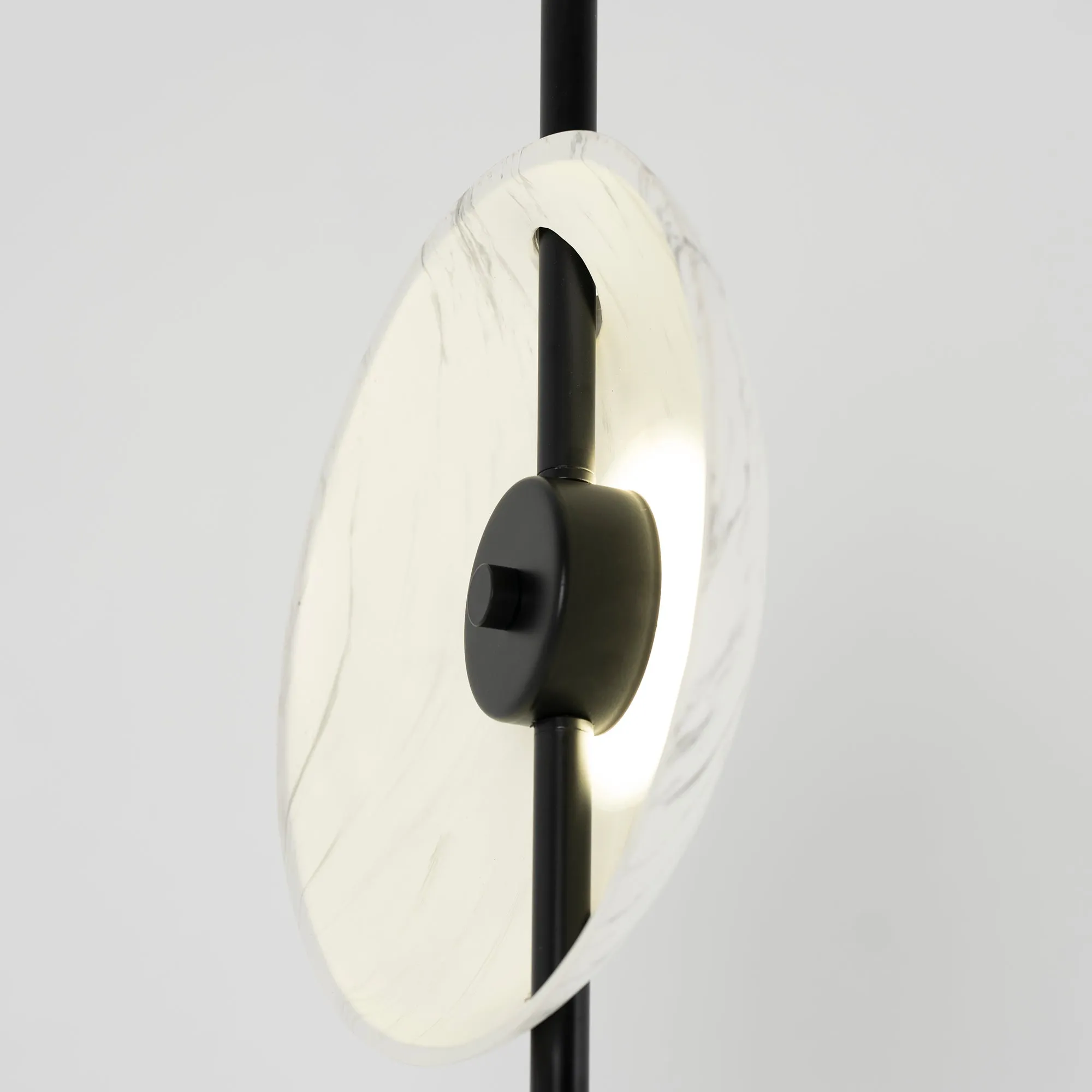 Double Moon Floor Lamp